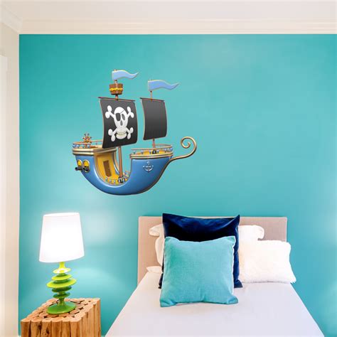 Pirate Ship Printed Wall Decal