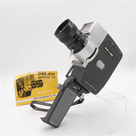 Jelco Z77 Double 8mm Camera - CameraCrate.com - Super 8 & 8mm Camera Specialists