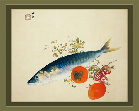 Fish Vintage Japanese Art Free Stock Photo - Public Domain Pictures