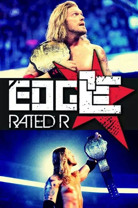 17 Best images about wraslin Rated R Superstar (EDGE) on Pinterest | Wrestling, Jeff hardy and ...