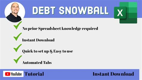 Debt Snowball Excel Version - Etsy