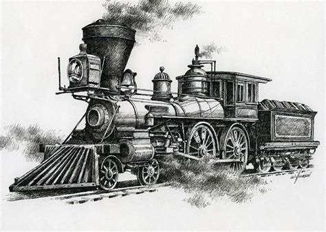 Plain old west train sketch - uberdiki