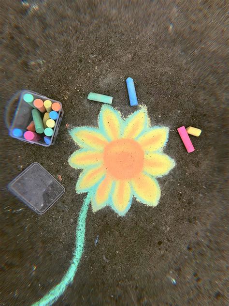 Easy Chalk Drawings On Sidewalk