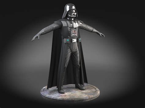 Star Wars Darth Vader Rigged for Maya 3D Model $149 - .ma - Free3D