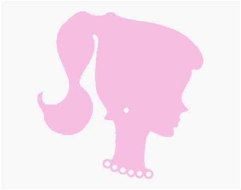 Barbie Head Silhouette, HD Png Download , Transparent Png Image - PNGitem