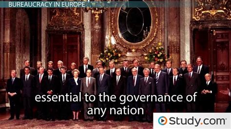 European Bureaucracy: Definition and Presence in European Governments - Lesson | Study.com