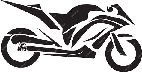 Premium Vector | Motorbike silhouette vector icon design graphics