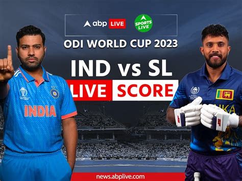 India vs Sri Lanka Live ICC World Cup IND vs SL Scorecard Live ...