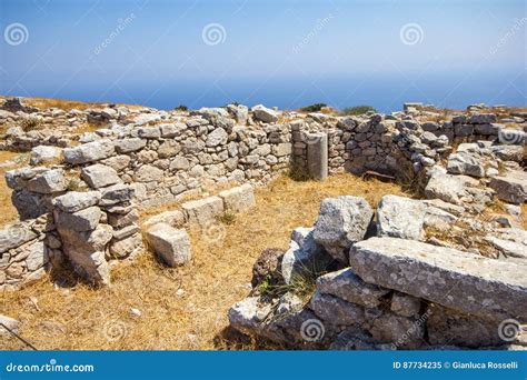 Archaeological site stock image. Image of column, monument - 87734235