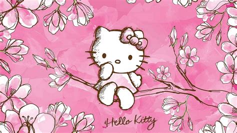Hello Kitty Spring Backgrounds