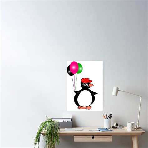 "penguin" Poster for Sale by shirleycutecard | Redbubble