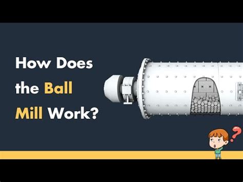 Ball Mill Working Animation/How does the Ball Mill Work?/ The Working Principle of Ball Mill ...