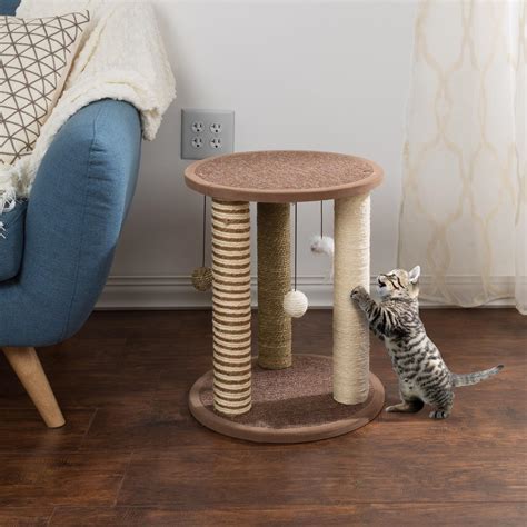 Cat Scratching Posts- Adult Cat and Kitten Tree, 3 Large Scratching Poles, 191344874461 | eBay