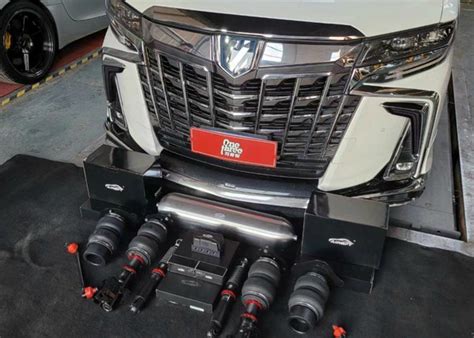 Toyota Alphard modified airbft air suspension "the customer is satisfied" - AIRBFTsuspension