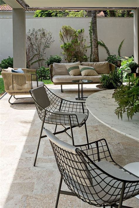 43 Modern Terrace Furniture Design To Beautify Your Outdoors | HomeMydesign