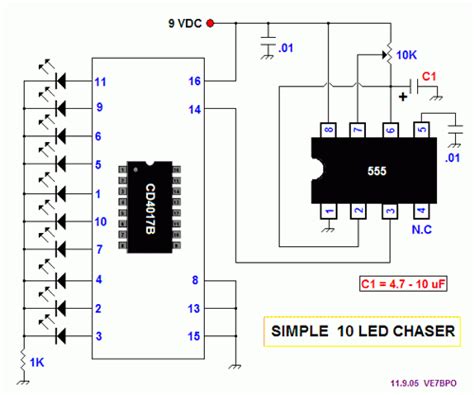 CD4017 Counter Pinout, Examples, Applications, Equivalents, Datasheet