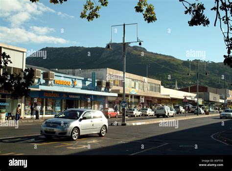 Paarl Western Cape South Africa RSA town centre Stock Photo - Alamy