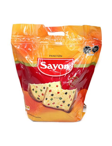 PANETON SAYON BOLSA X 750 GR