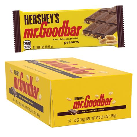 Mr Goodbar Candy Bars - 36ct Display Box