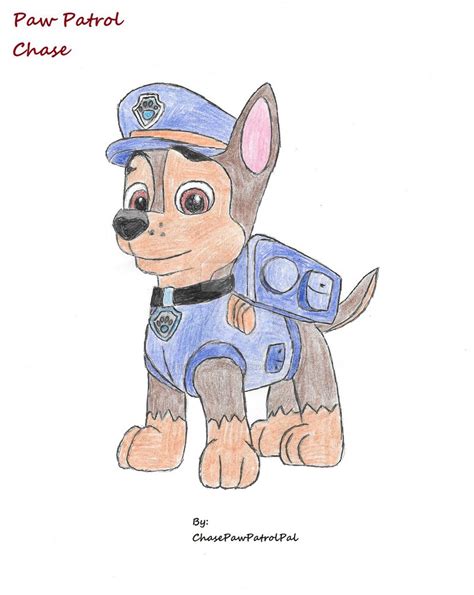 Chase - PAW Patrol Fan Art (40146321) - Fanpop