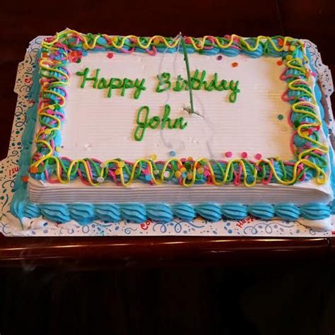 Happy birthday John! Time for some ice cream cake! | Happy birthday john, Birthday fun, Ice ...