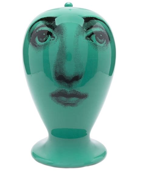 Fornasetti face-print Ceramic Vase - Farfetch