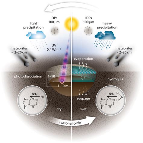 Evidence suggests life on Earth started after meteorites splashed into ...