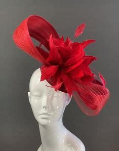 "Eva" - Made to Match Fascinator | Fascinator, Beautiful hats, Couture hats