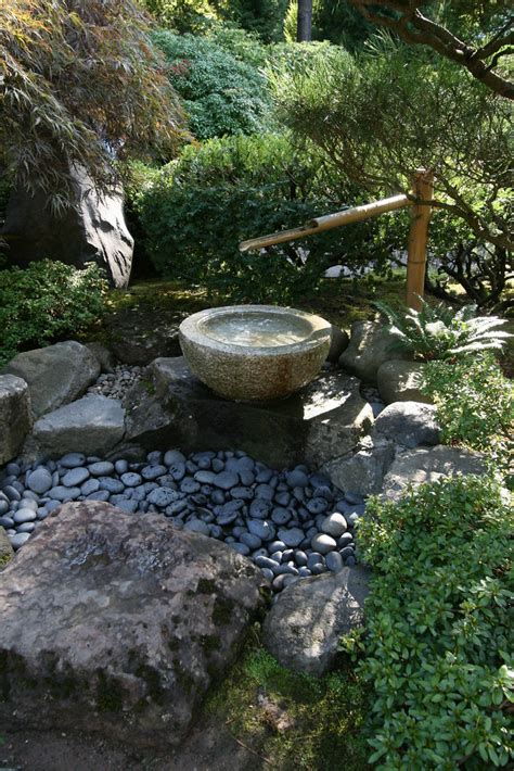 Water feature at the Japanese Garden in Portland - a photo on Flickriver