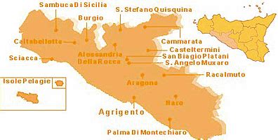 The province of Agrigento and its cities - Sicily Bella