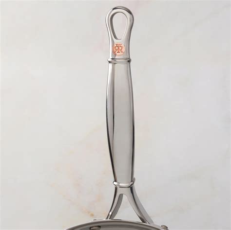 Ruffoni Symphonia Prima Frying Pan, hand hammered clad stainless steel ...