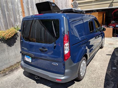 Grandpa's DIY 2016 Ford Transit Connect Camper Van Conversion