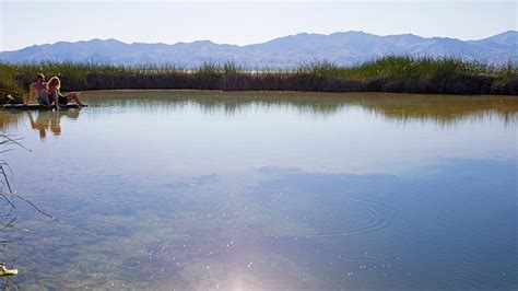 Visit the Black Rock Hot Springs in Black Rock Point