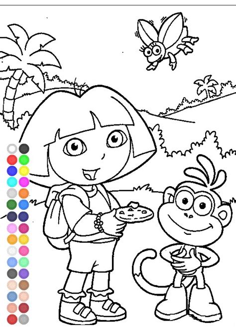 Dora Drawing Games at GetDrawings | Free download