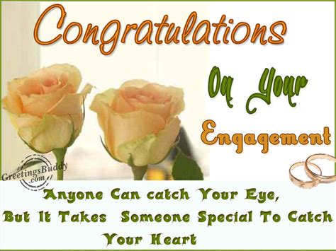 Congratulations On Your Engagement - GreetingsBuddy.com