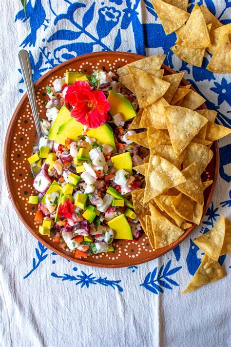 Citrus Seafood Ceviche Recipe - ¡HOLA! JALAPEÑO