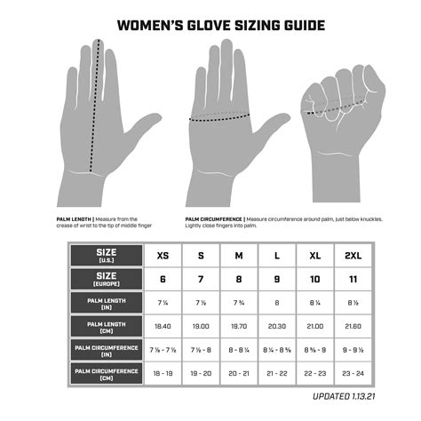 Glove Sizing2