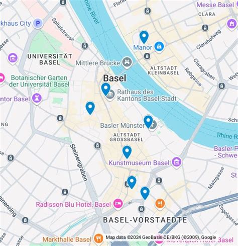 Basel Christmas Market Map - Google My Maps