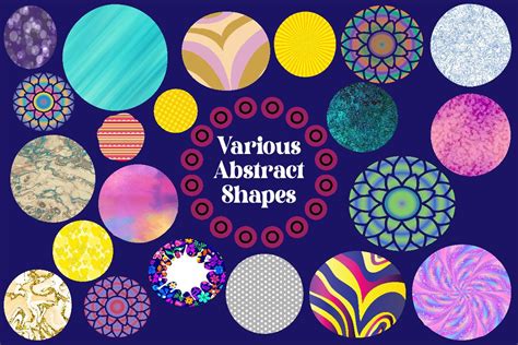 Various Abstract Shapes Graphic by Fun Creations · Creative Fabrica