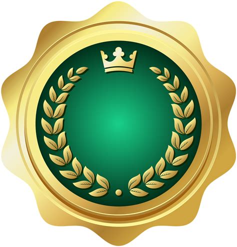 Golden Badge PNG Free Download | PNG Arts