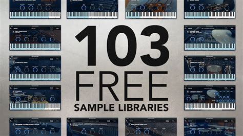 How to get 103 sample libraries for FREE! [Pianobook / DecentSampler ...