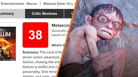 The Lord of the Rings: Gollum is the worst reviewed game of 2023 | VGC ...