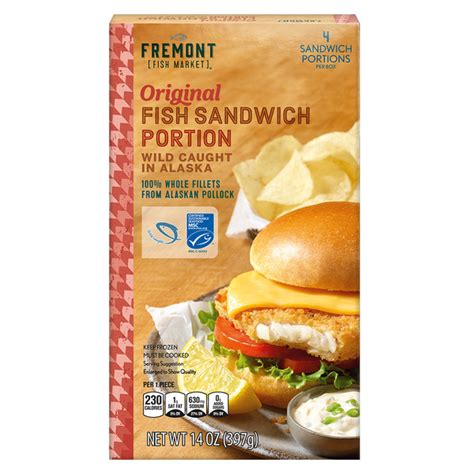 ALDI Fremont Fish Market Crunchy Country Pollock Portion Same-Day ...