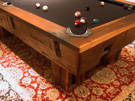 Barnwood-Pool-Tables | Rustic Pool Table | Aspen Rustic Inc. | Custom Built Game Room Furniture