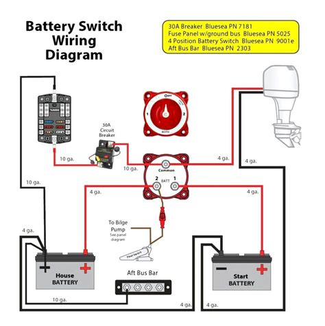 Boat Dual Battery System Wiring Diagram