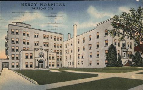 Mercy Hospital Oklahoma City, OK Postcard