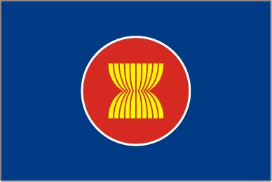 Asean Flag - J W Plant