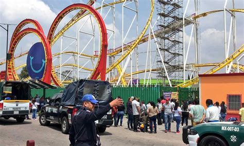 Roller coaster derails at amusement park in Mexico City, killing 2 ...