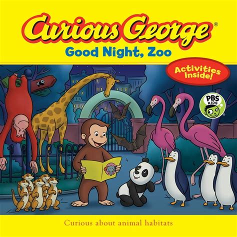 Curious George Good Night, Zoo (Paperback) - Walmart.com - Walmart.com