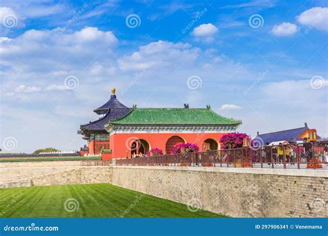 Colorful Buildings of the Temple of Heaven Park in Beijing Stock Image - Image of asia, colorful ...